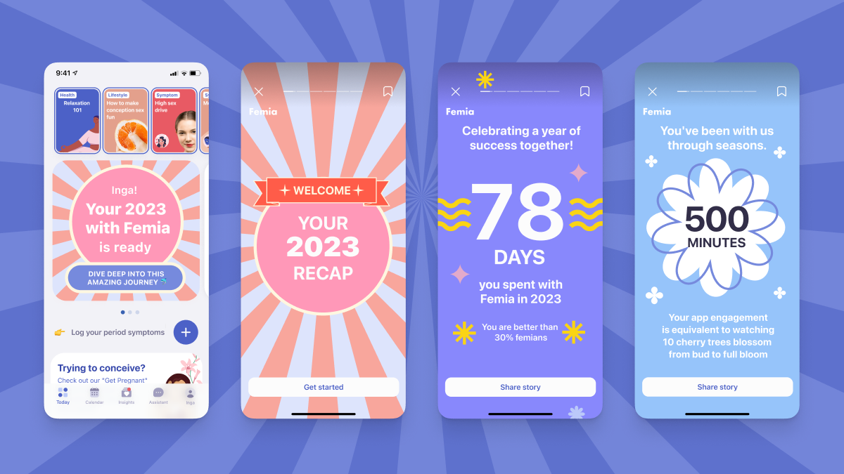 Femia Wrapped — screen 2