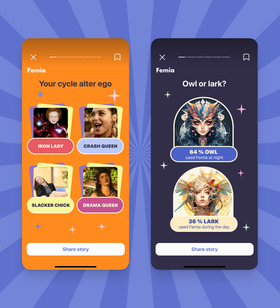 Femia Wrapped — screen 4.1