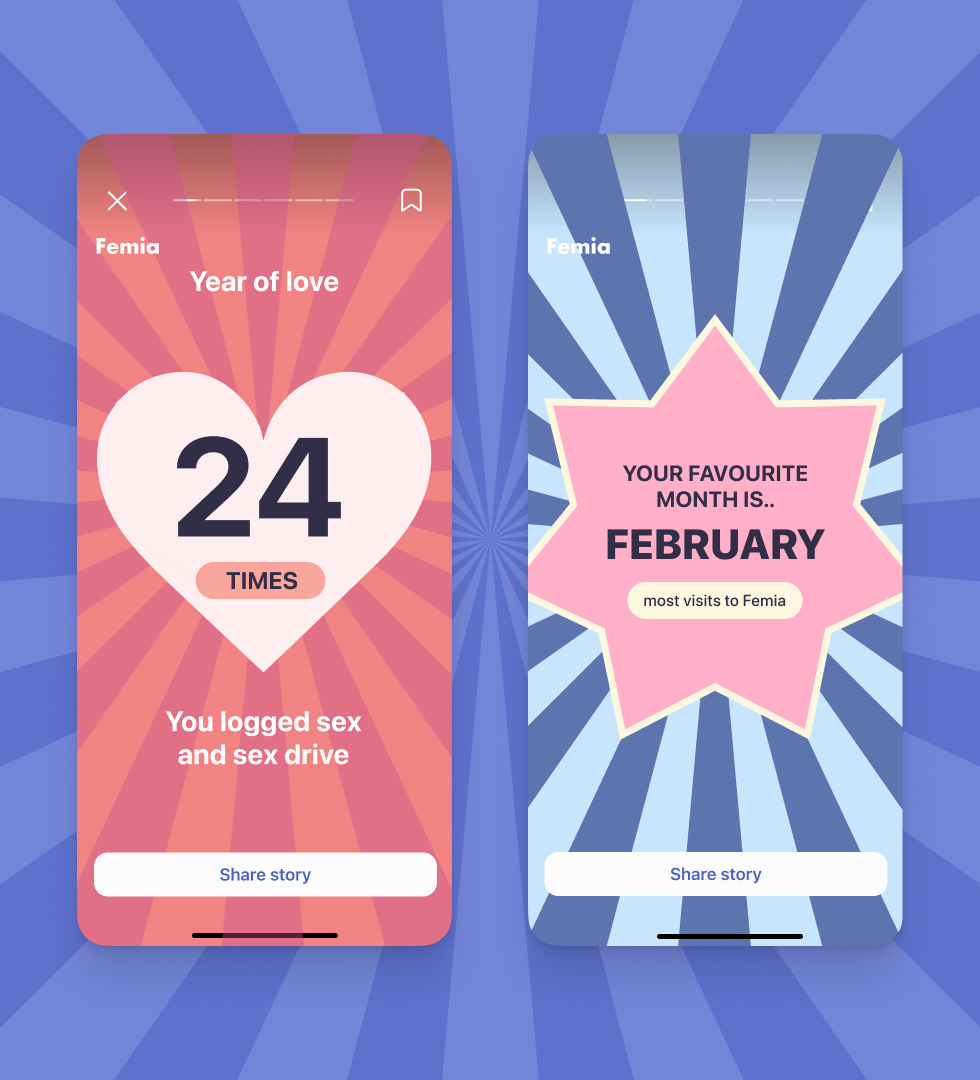 Femia Wrapped — screen 4.2