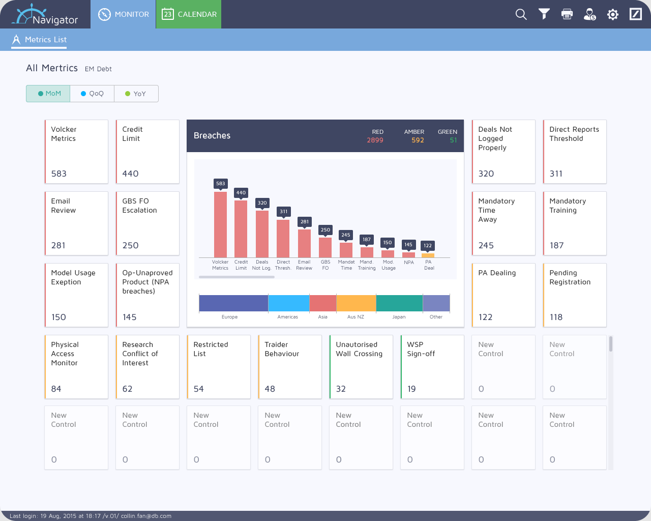 Navigator — screen 3