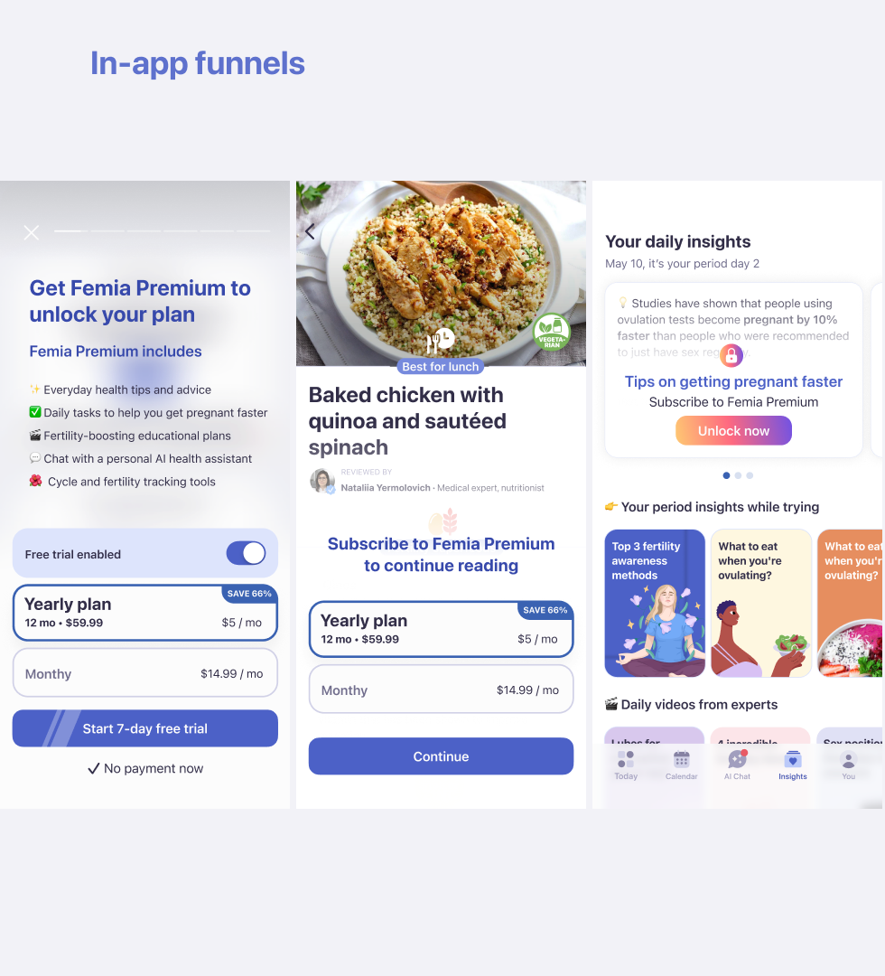 Femia — screen 6.1